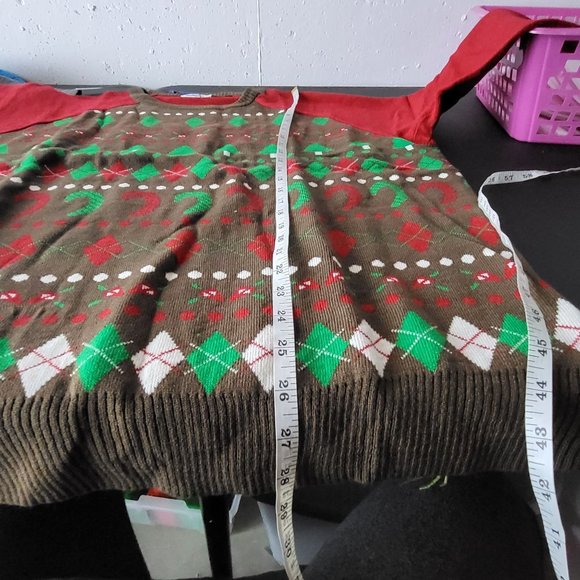 NWT Blueberry Pet Fair Isle Holiday Christmas Sweater Size XXL Ugly Party - Picture 9 of 9